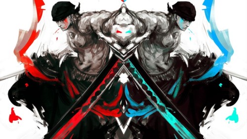 动漫武士刀剑战士战斗幻想 4K 8K 壁纸集 预览展示图 1