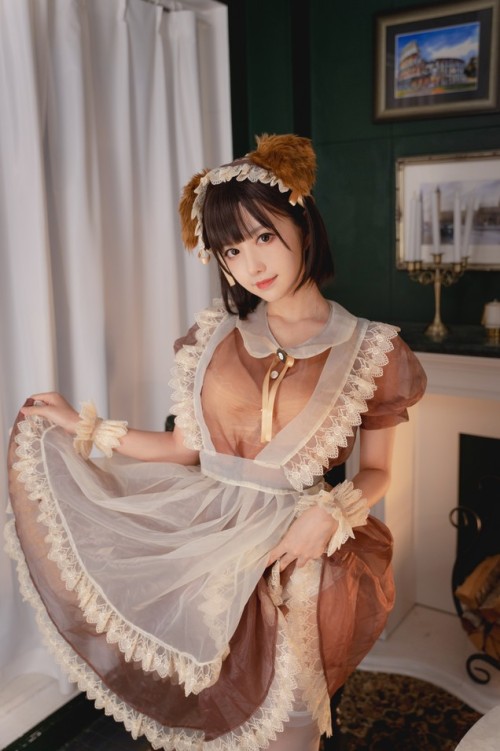 Shika小鹿鹿 - 透明女仆 预览展示图 3