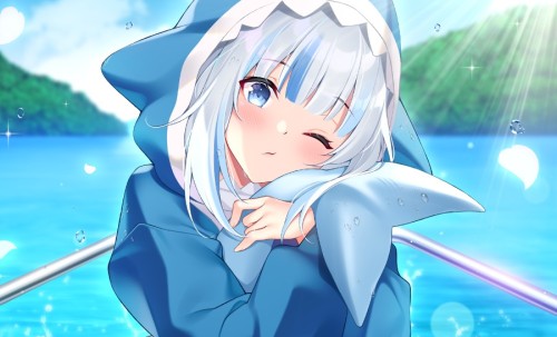 虚拟YouTuber・噶呜·古拉 (Gawr Gura) 预览展示图 1