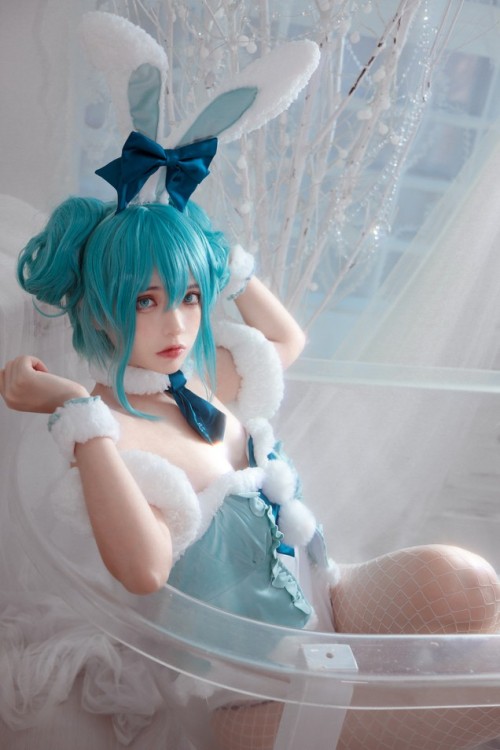 疯猫ss - miku初音兔女郎 预览展示图 3