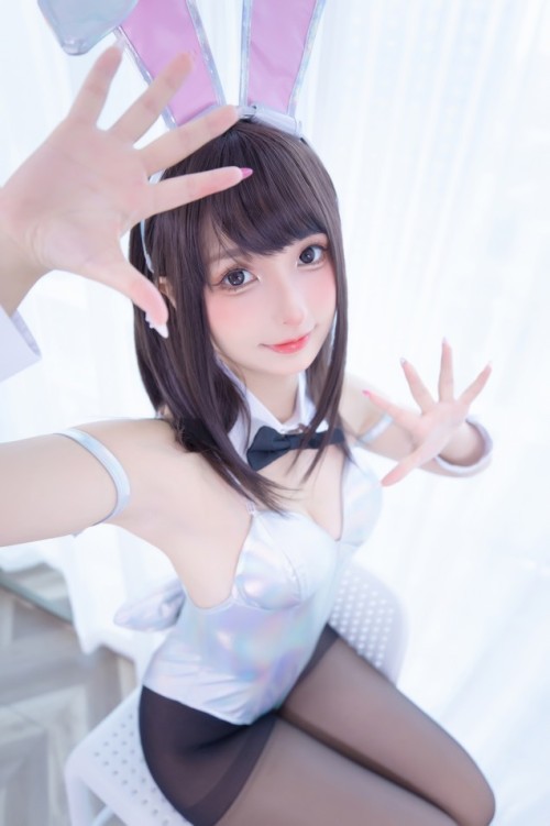 神楽坂真冬 - 兔女郎与钢管《バニーバブル》 预览展示图 2