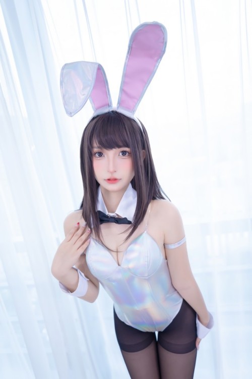 神楽坂真冬 - 兔女郎与钢管《バニーバブル》 预览展示图 3