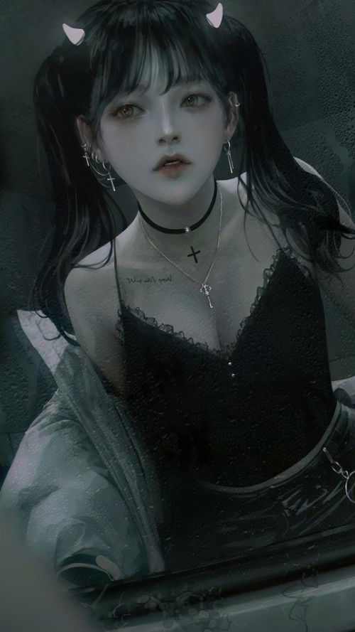 动漫女孩艺术4K壁纸 预览展示图 1