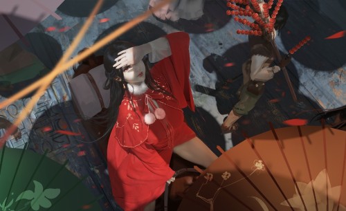 YDIYA的插画太仙太美了 预览展示图 2