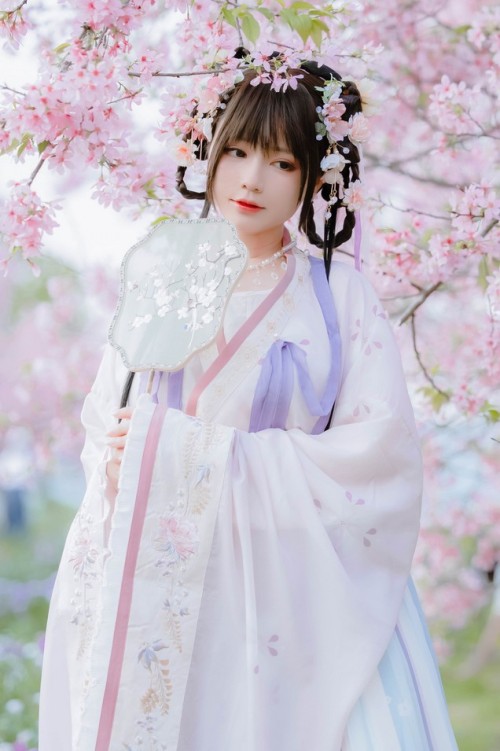 Nyako喵子 - 樱花汉服 花神祈愿 预览展示图 2