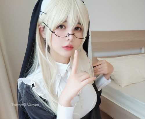 眼酱大魔王w - 修女シスター 预览展示图 1