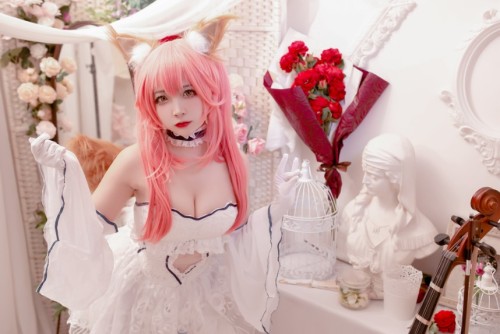 二佐Nisa – 玉藻前花嫁+贞德花嫁 预览展示图 1