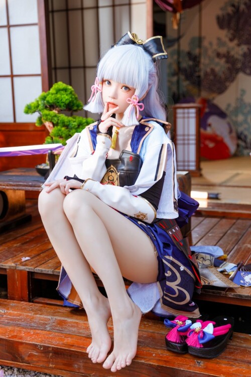 桜桃喵 - 神里绫华 预览展示图 4