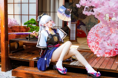 桜桃喵 - 神里绫华 预览展示图 1