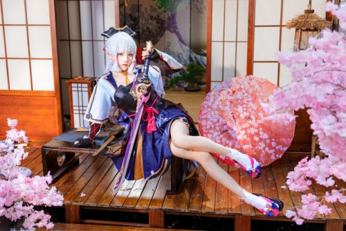 桜桃喵 - 神里绫华 预览展示图 2