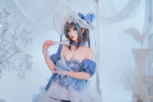 rioko凉凉子 - 柴郡冰雪公主 预览展示图 1