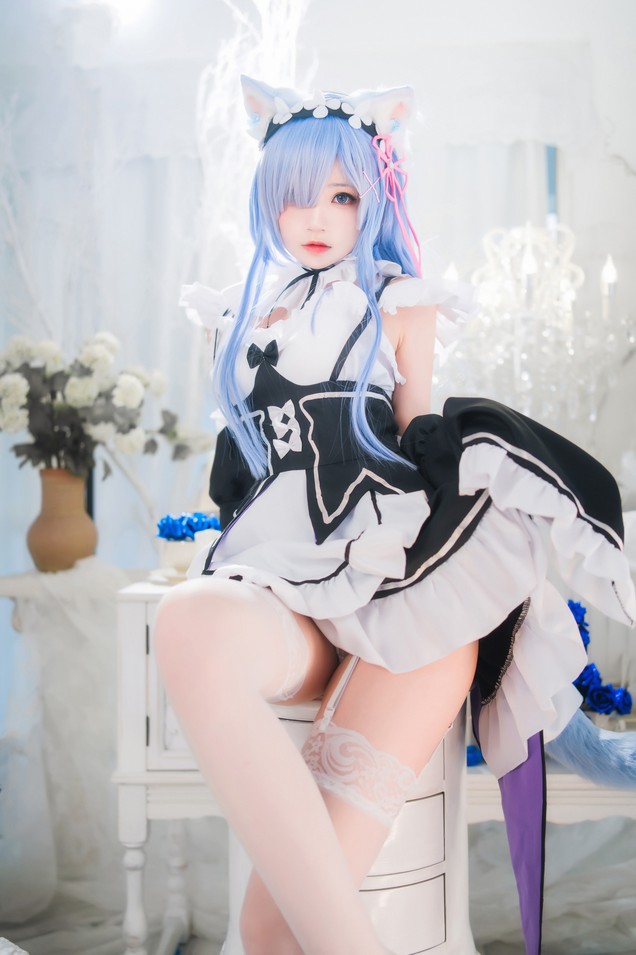 桜桃喵 - 长发蕾姆 01+02