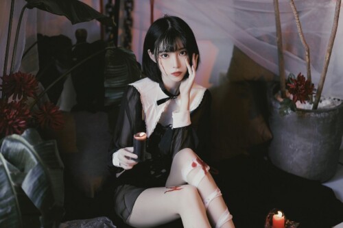 许岚LAN – 夏日运动服+修女创作 2 套 预览展示图 2