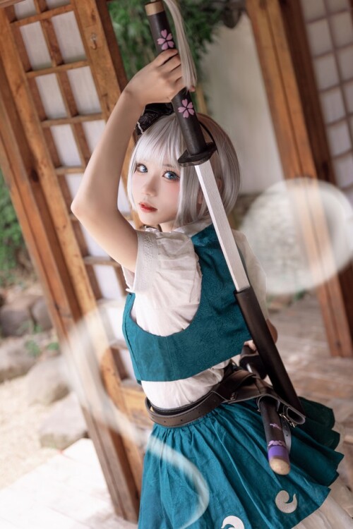 花柒Hana - 魂魄妖梦cos夏版 预览展示图 2