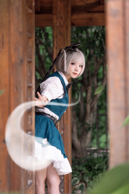 花柒Hana - 魂魄妖梦cos夏版 预览展示图 3