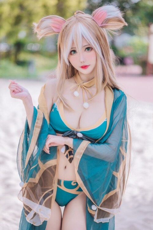 仙女月 - 泽月希娜小姐泳装 预览展示图 3