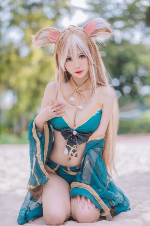 仙女月 - 泽月希娜小姐泳装 预览展示图 4