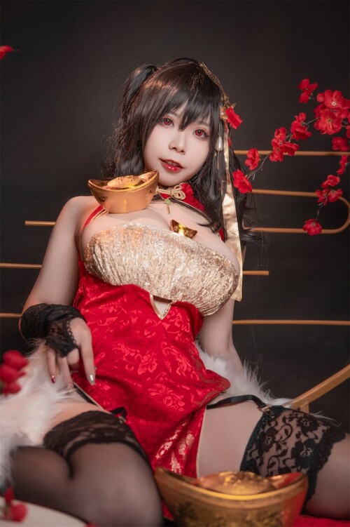 无颜小天使wy - 碧蓝航线 大凤红旗袍 预览展示图 3