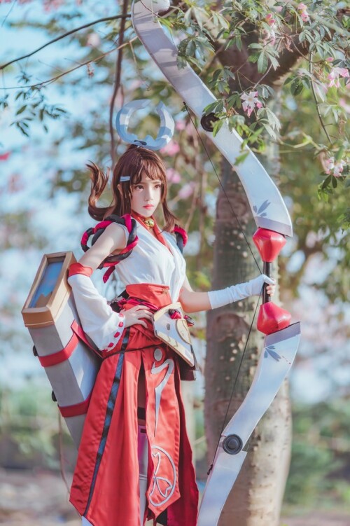 桜桃喵 - 花见巫女 预览展示图 4