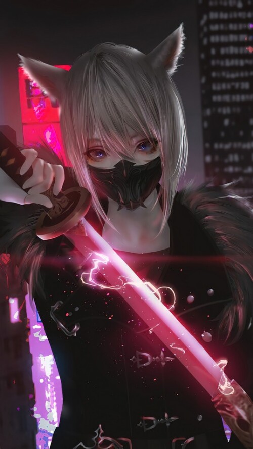 动漫武士刀剑战士战斗幻想壁纸集 第二期 预览展示图 2