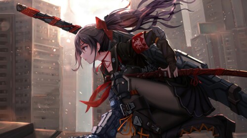 动漫武士刀剑战士战斗幻想壁纸集 第二期 预览展示图 7
