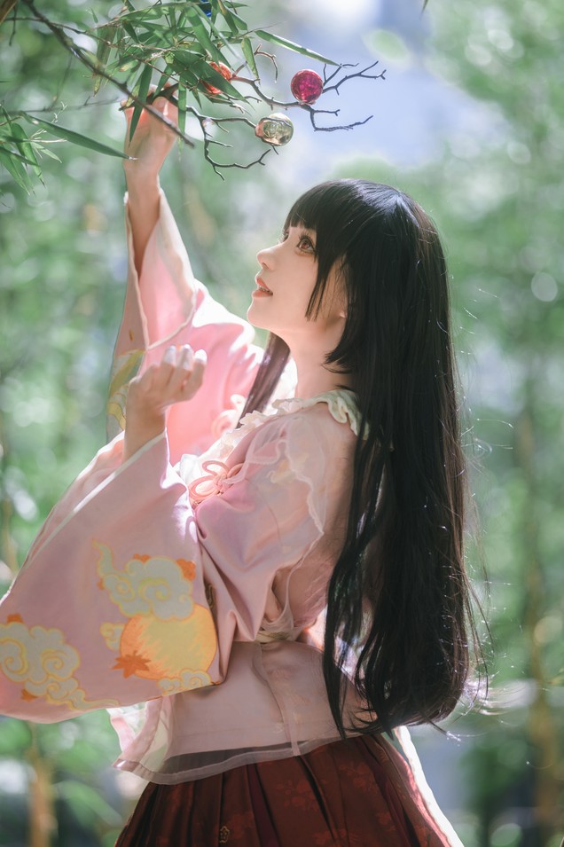 花柒Hana - 蓬莱山辉夜 [11P-219MB]