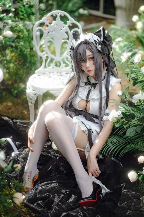 宮本桜 - 奥古斯特 女仆装 预览展示图 3