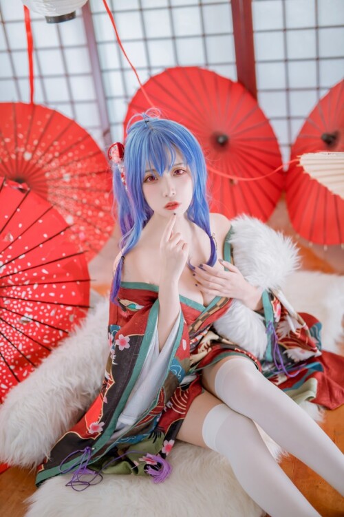 二佐Nisa - 碧蓝圣路易斯和服 预览展示图 2
