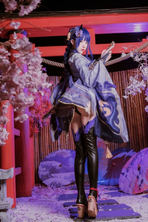 桜桃喵 - 雷电将军+花絮 预览展示图 3