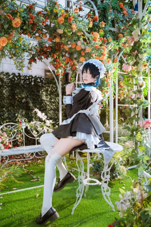 桜桃喵 - 温迪女仆+花絮 预览展示图 4