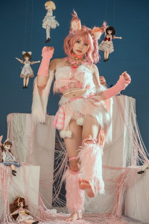 七月喵子 - 幻想兽娘集日食 蒂迟亚希 预览展示图 4