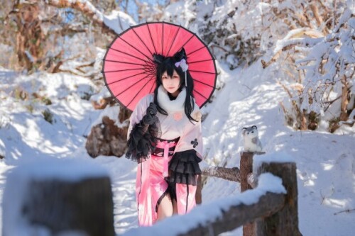 Neko-薇薇 – 碧蓝航线 黛朵&爱宕和服 2 套 预览展示图 1