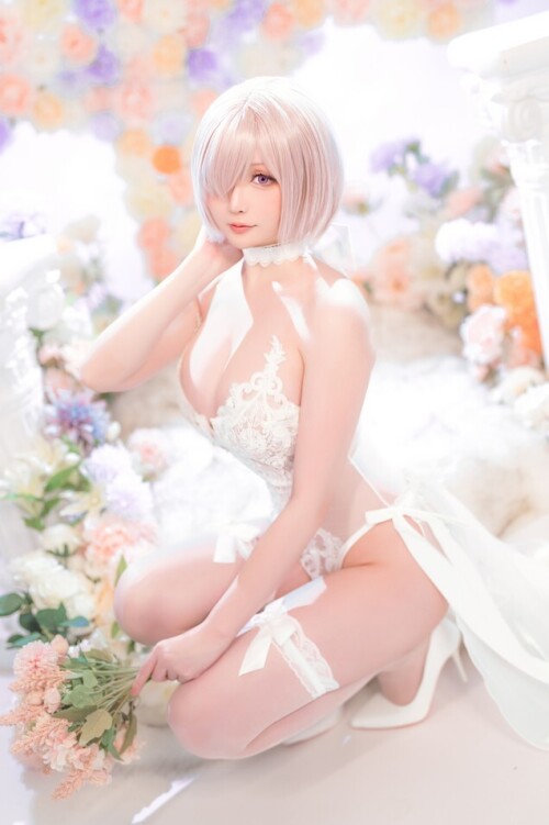 星之迟迟 - 3月计划C FGO 玛修婚纱 预览展示图 2