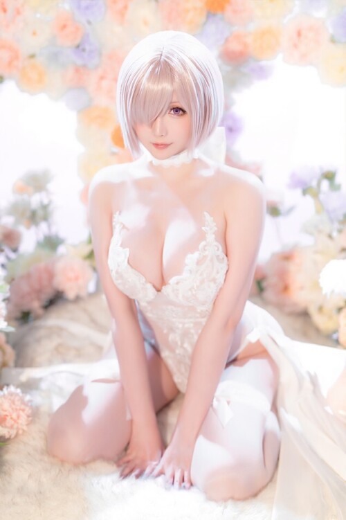 星之迟迟 - 3月计划C FGO 玛修婚纱 预览展示图 3