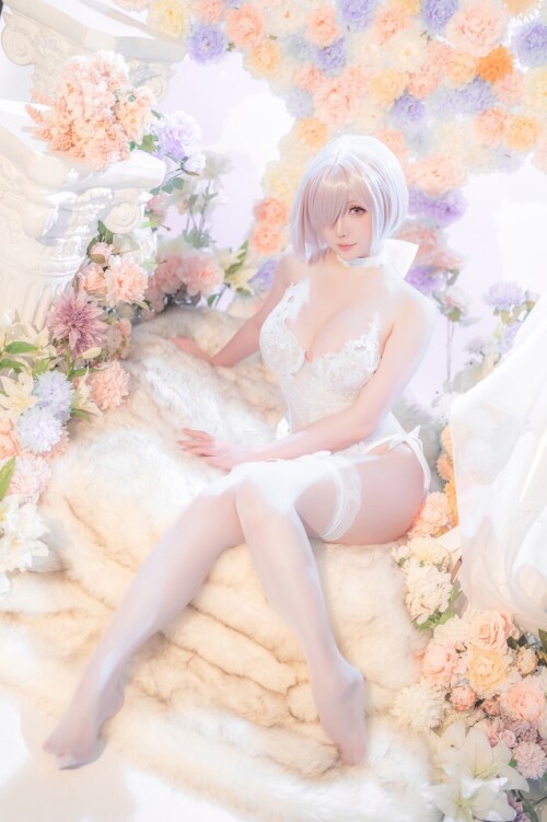 星之迟迟 - 3月计划C FGO 玛修婚纱 预览展示图 4