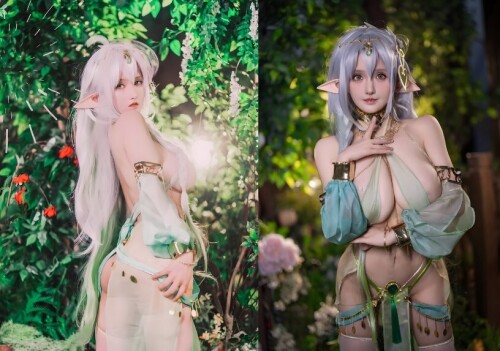 古阿扎:玩偶般身材的coser女神