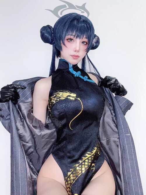 水淼aqua - Fantia 23.03月会员订阅 キサキ会長? 预览展示图 2