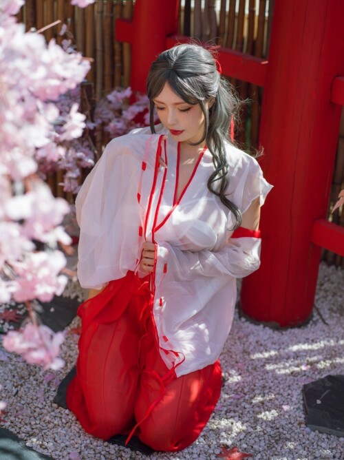 秋和柯基 - 汤池巫女 预览展示图 2