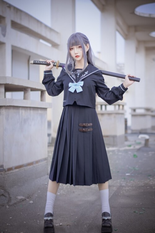 奶豹豹 - JK水手服 预览展示图 3