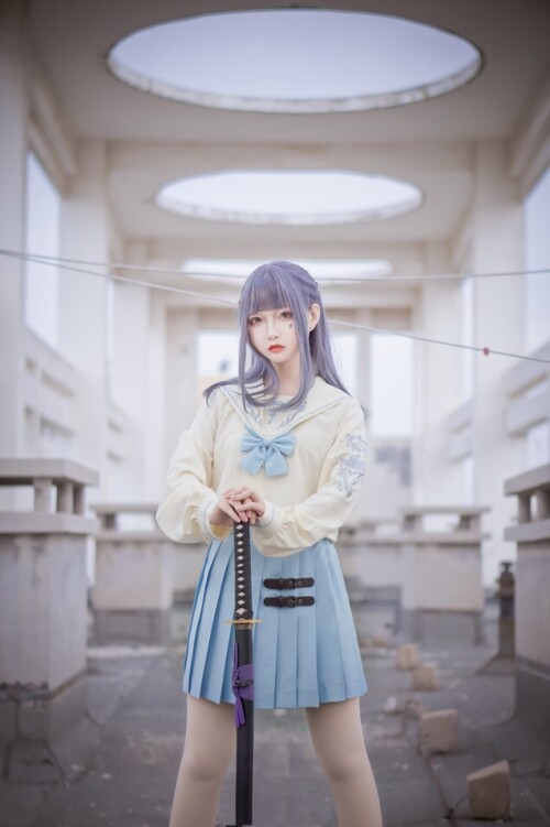 奶豹豹 - JK水手服 预览展示图 6
