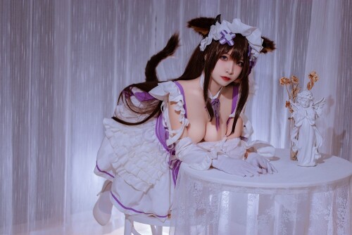 二佐Nisa - 碧蓝樫野同人女仆 预览展示图 2