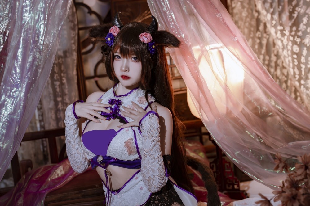 二佐Nisa - 碧蓝樫野旗袍 [24P-163MB]