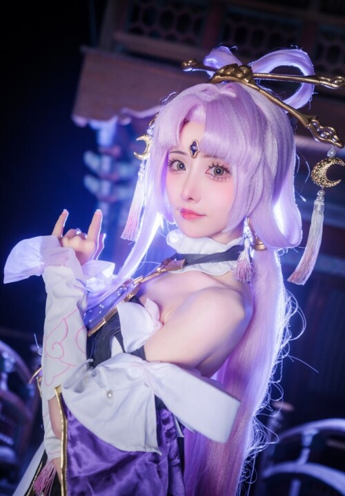紫氯氯 - 符玄cos 预览展示图 2