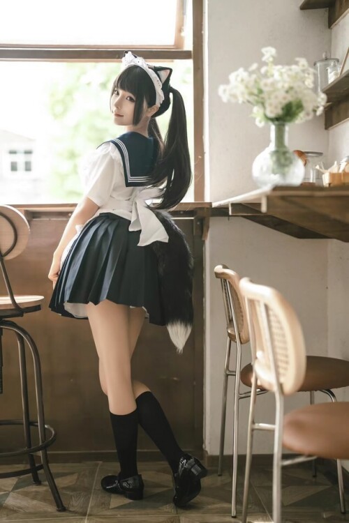 蠢沫沫 - 猫猫女仆 预览展示图 3
