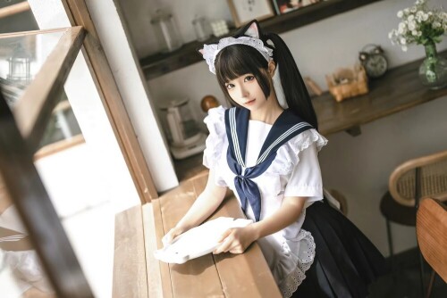 蠢沫沫 - 猫猫女仆 预览展示图 2