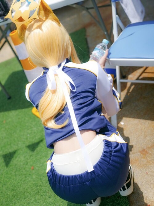 曉美媽 - Blue Archive 伊落マリー(体操服) 预览展示图 3