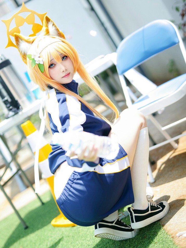 曉美媽 - Blue Archive 伊落マリー（体操服） [60P-177MB]