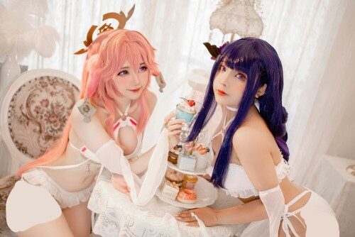 Sayo Momo&Sally Dorasnow – Raiden Yae [20P-176MB]