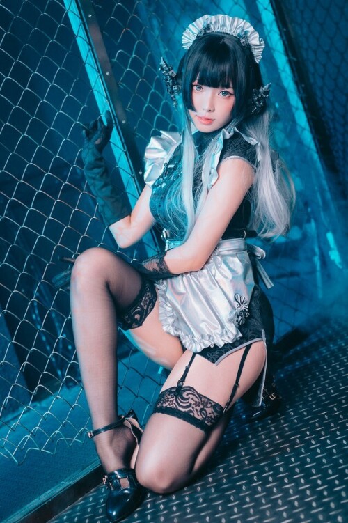 ElyEE子 -【CYBER MAID】賽博女僕 2 套 预览展示图 8