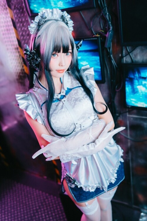 ElyEE子 -【CYBER MAID】賽博女僕 2 套 预览展示图 4